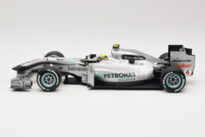 Mercedes MGP W01 #4 N. Rosberg Mercedes GP 2010 Minichamps 1:18 110100004 Метал — снимка 3 от 7