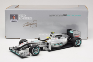 Mercedes MGP W01 #4 N. Rosberg Mercedes GP 2010 Minichamps 1:18 110100004 Метал — снимка 7 от 7