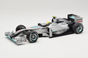Mercedes MGP W01 #4 N. Rosberg Mercedes GP Showcar 2010 Minichamps 1:18 150100074 Метал