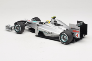 Mercedes MGP W01 #4 N. Rosberg Mercedes GP Showcar 2010 Minichamps 1:18 150100074 Метал — снимка 5 от 7