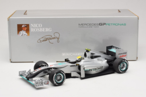 Mercedes MGP W01 #4 N. Rosberg Mercedes GP Showcar 2010 Minichamps 1:18 150100074 Метал — снимка 7 от 7