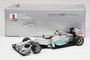 Mercedes MGP W02 #8 N. Rosberg Mercedes GP 2011 Minichamps 1:18 110110008 Метал — снимка 7 от 7