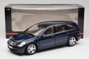 Mercedes R-Class W251 Танзанит Синьо Minichamps 1:18 150034600 Метал — снимка 8 от 8