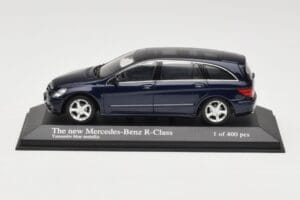 Mercedes R-Class W251 Tanzanite Blue Minichamps 1:43 B66962215 Метал