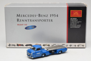 Mercedes Renntransporter Blue Wonder CMC 1:43 M-036K Метал — снимка 8 от 8