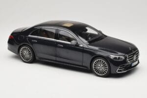 Mercedes S-Class W223 AMG Line Anthracite Blue Norev 1:18 183800 Метал — снимка 6 от 8