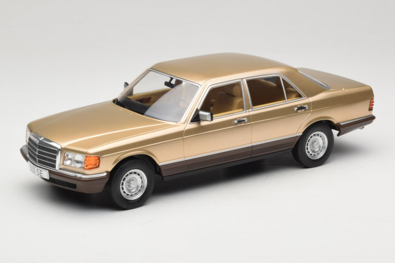 Mercedes S-Class W126 Metallic Beige MCG 1:18 MCG18548 Метал