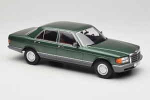 Mercedes S-Class W126 Metallic Green MCG 1:18 MCG18549 Метал — снимка 4 от 6