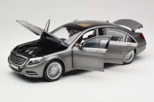 Mercedes S-Class W222 Grey Metallic Norev 1:18 183481 Метал — снимка 2 от 8