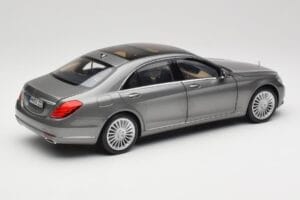 Mercedes S-Class W222 Grey Metallic Norev 1:18 183481 Метал — снимка 3 от 8