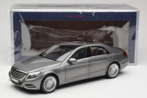 Mercedes S-Class W222 Grey Metallic Norev 1:18 183481 Метал — снимка 8 от 8