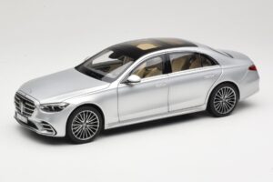 Mercedes S-Class W223 AMG Line Brilliant Silver Norev 1:18 183805 Метал