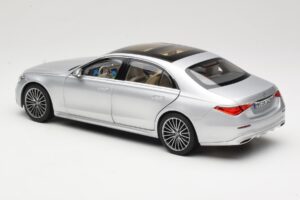 Mercedes S-Class W223 AMG Line Brilliant Silver Norev 1:18 183805 Метал — снимка 7 от 8