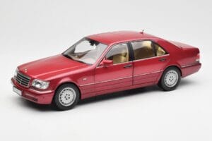 Mercedes S500 W140 Червен Metallic Norev 1:18 183579 Метал