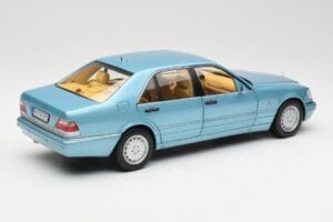 Mercedes S500 W140 Тюркоазен Металик Norev 1:18 183561 Метал — снимка 3 от 8