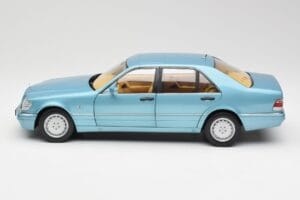 Mercedes S500 W140 Тюркоазен Металик Norev 1:18 183561 Метал — снимка 4 от 8