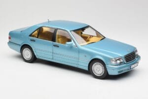 Mercedes S500 W140 Тюркоазен Металик Norev 1:18 183561 Метал — снимка 6 от 8