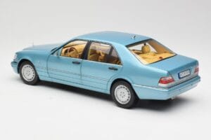 Mercedes S500 W140 Тюркоазен Металик Norev 1:18 183561 Метал — снимка 7 от 8