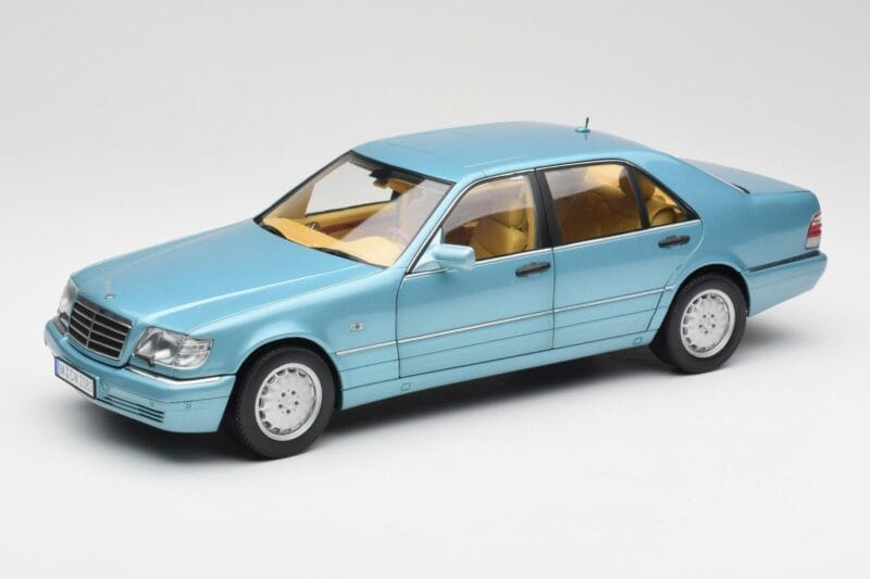Mercedes S500 W140 Тюркоазен Металик Norev 1:18 183561 Метал