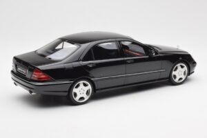 Mercedes AMG S55 W220 Черен Otto 1:18 OT832 Смола — снимка 2 от 6