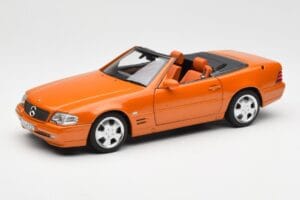 Mercedes SL 500 R129 Оранжев Metallic Norev 1:18 183752 Метал