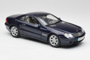 Mercedes SL 500 R230 Син Maisto 1:18 B66962126 Метал — снимка 6 от 8