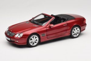 Mercedes SL 500 R230 Red Metallic Ограничено Издание Norev 1:18 183841 Метал
