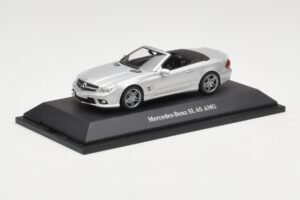 Mercedes SL 65 AMG R230 Сребрист Minichamps 1:43 B66960601 Метал — снимка 2 от 4