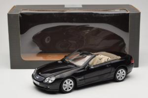 Mercedes SL R129 Черен Minichamps 1:18 B66962171 Метал — снимка 11 от 11