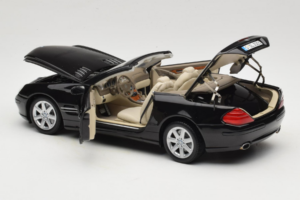 Mercedes SL R129 Черен Minichamps 1:18 B66962171 Метал — снимка 6 от 11
