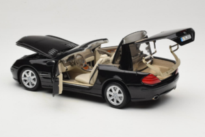 Mercedes SL R129 Черен Minichamps 1:18 B66962171 Метал — снимка 7 от 11
