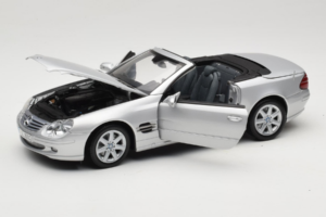 Mercedes SL R129 Сребрист Minichamps 1:18 B66962133 Метал — снимка 2 от 10