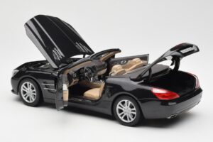 Mercedes SL R231 Magnetite Черно Металик Norev 1:18 B66960107 Метал — снимка 6 от 9