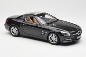 Mercedes SL R231 Magnetite Черно Металик Norev 1:18 B66960107 Метал — снимка 7 от 9