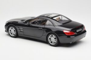 Mercedes SL R231 Magnetite Черно Металик Norev 1:18 B66960107 Метал — снимка 8 от 9