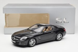 Mercedes SL R231 Magnetite Черно Металик Norev 1:18 B66960107 Метал — снимка 9 от 9