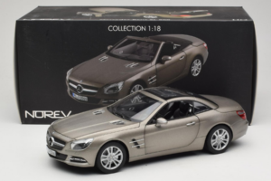 Mercedes SL500 R231 Dark Grey Matt Norev 1:18 183590 Метал — снимка 9 от 9
