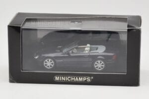 Mercedes SL500 R129 Dark Blue Metallic Minichamps 1:43 SL001 Метал — снимка 4 от 4