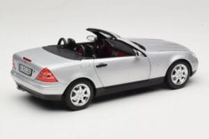 Mercedes SLK R170 Brilliant Silver Norev 1:18 183020 Метал — снимка 3 от 9