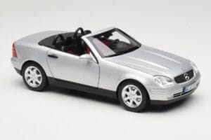 Mercedes SLK R170 Brilliant Silver Norev 1:18 183020 Метал — снимка 7 от 9