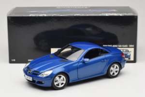 Mercedes SLK R171 Blue Metallic Minichamps 1:18 100033131 Метал — снимка 11 от 11
