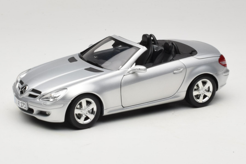 Mercedes SLK R171 Сребрист Minichamps 1:18 B66962318 Метал
