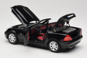 Mercedes SLK200 R170 Черен Norev 1:18 B66040714 Метал — снимка 6 от 9