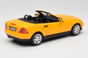 Mercedes SLK200 R170 Жълт Norev 1:18 B66040713 Метал — снимка 4 от 9