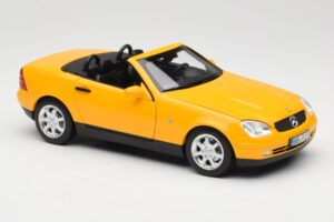 Mercedes SLK200 R170 Жълт Norev 1:18 B66040713 Метал — снимка 7 от 9