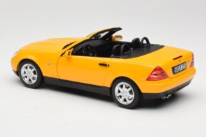 Mercedes SLK200 R170 Жълт Norev 1:18 B66040713 Метал — снимка 8 от 9