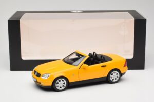 Mercedes SLK200 R170 Жълт Norev 1:18 B66040713 Метал — снимка 9 от 9