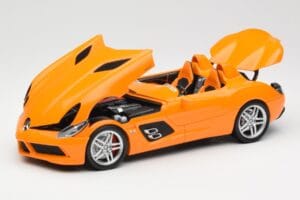 Mercedes SLR McLaren C199 Stirling Moss AMG Solarbeam Metallic Minichamps 1:18 100038400 Метал — снимка 2 от 8