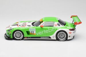 Mercedes AMG SLS C197 GT3 MS Racing #22 V. Sigacev / C. Stoll ADAC GT Masters 2011 Minichamps 1:18 151113102 Метал — снимка 3 от 6