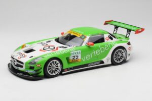 Mercedes AMG SLS C197 GT3 MS Racing #22 V. Sigacev / C. Stoll ADAC GT Masters 2011 Minichamps 1:18 151113102 Метал